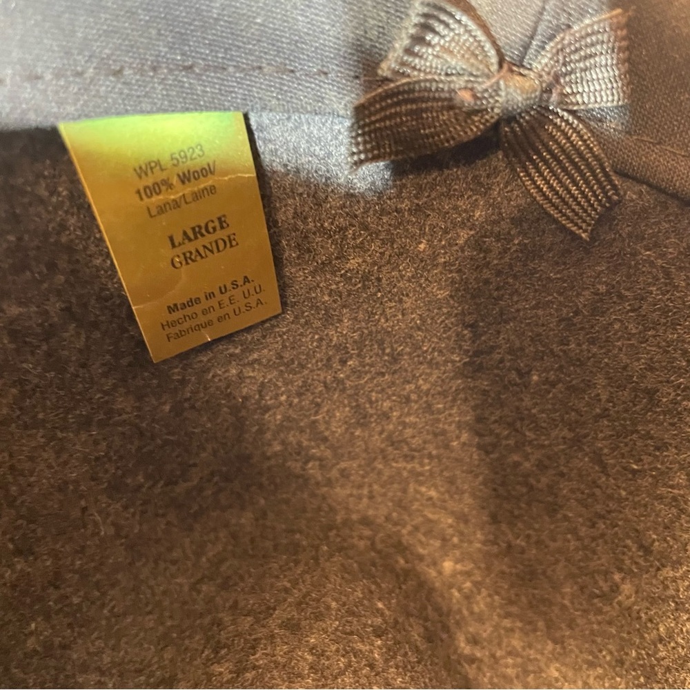 Pendleton Gray Wool Fedora Brand New Condition! - image 6